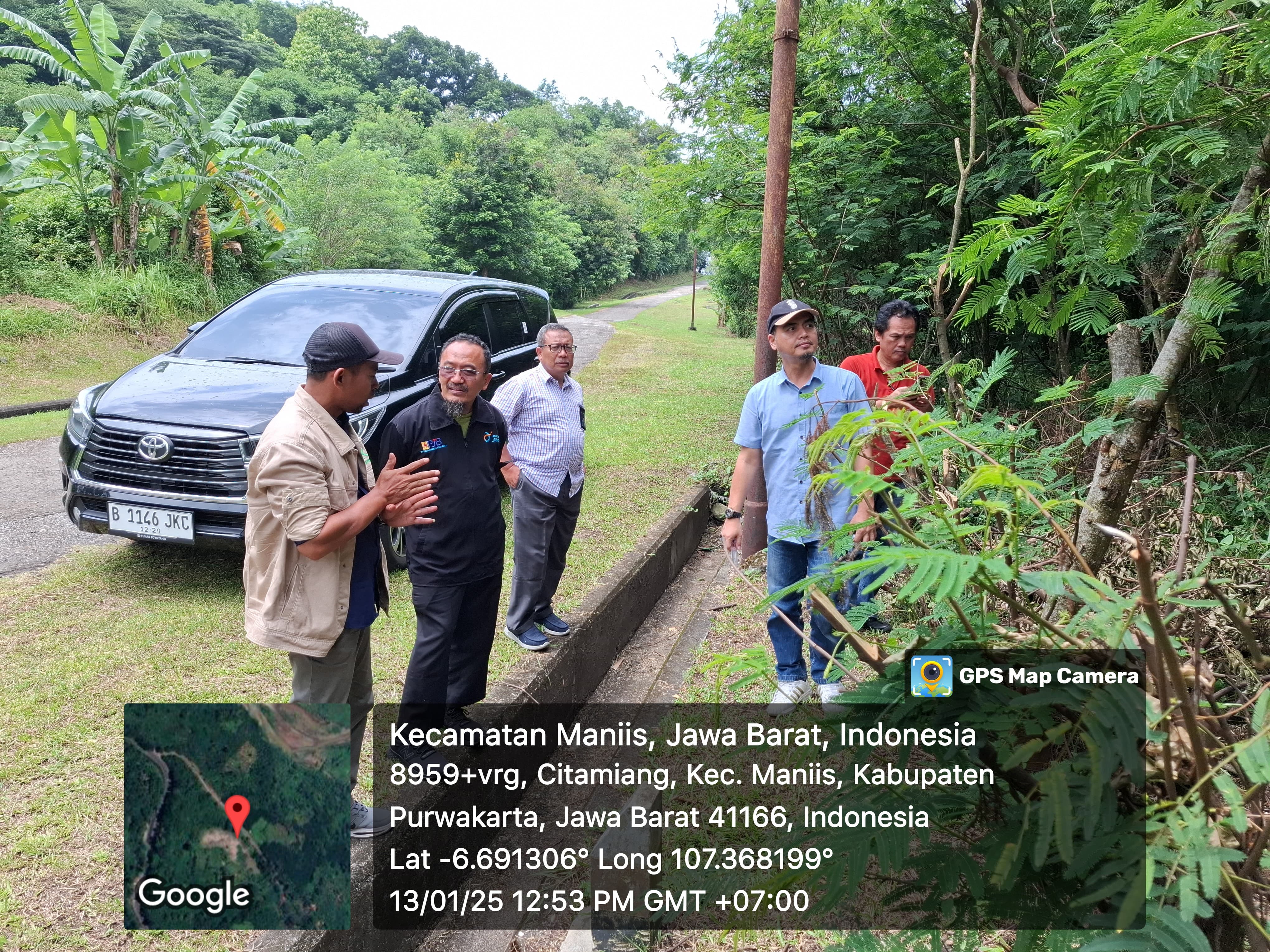 Pengawasan di Lokasi Proyek